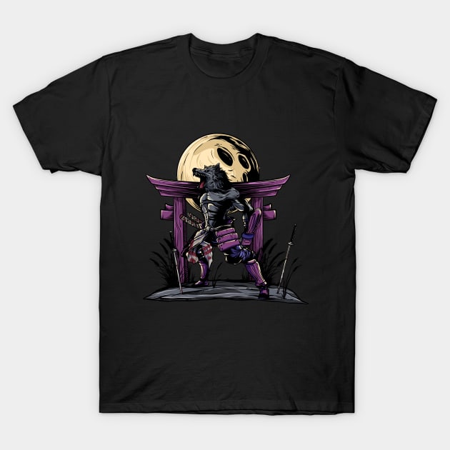 Shogun Wolf T-Shirt by ShogunWolfe